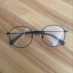 Navy Milton Warby Parker Glasses NEW